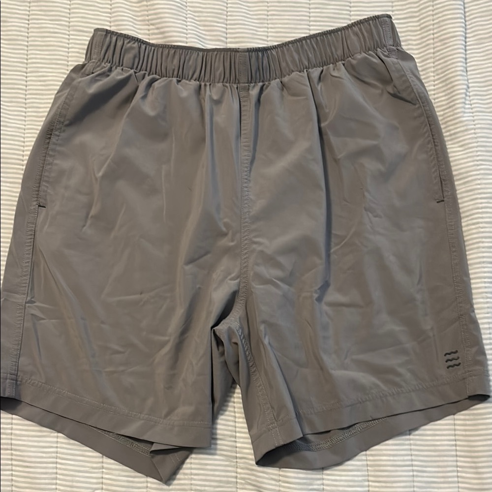 Free Fly Apparel Gray Athletic Shorts